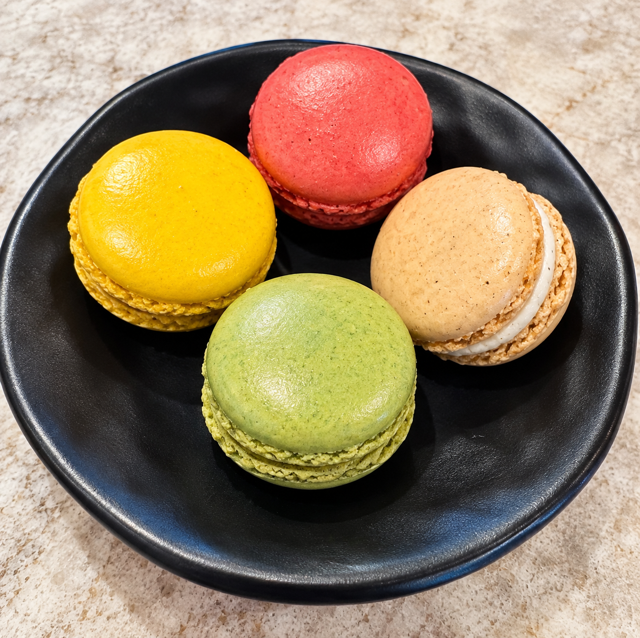 Assorted Macarons.