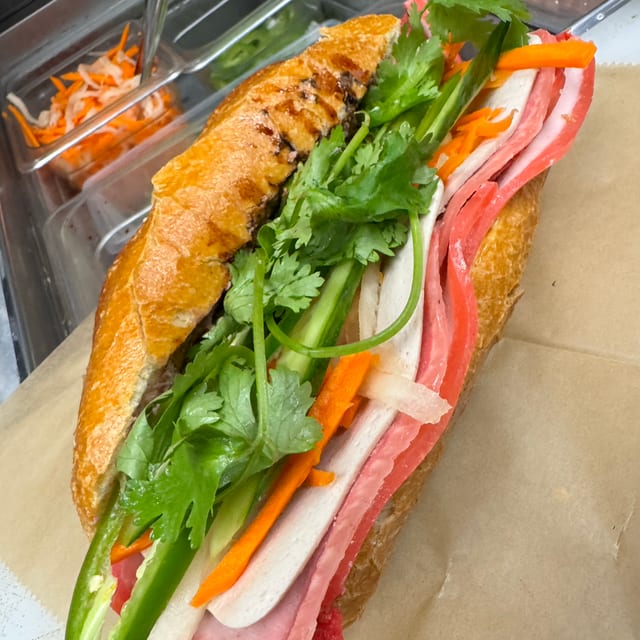 Bánh Mì Đặc Biệt — Combination Cold Cuts.