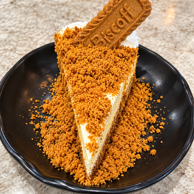 Biscoff Cheesecake.